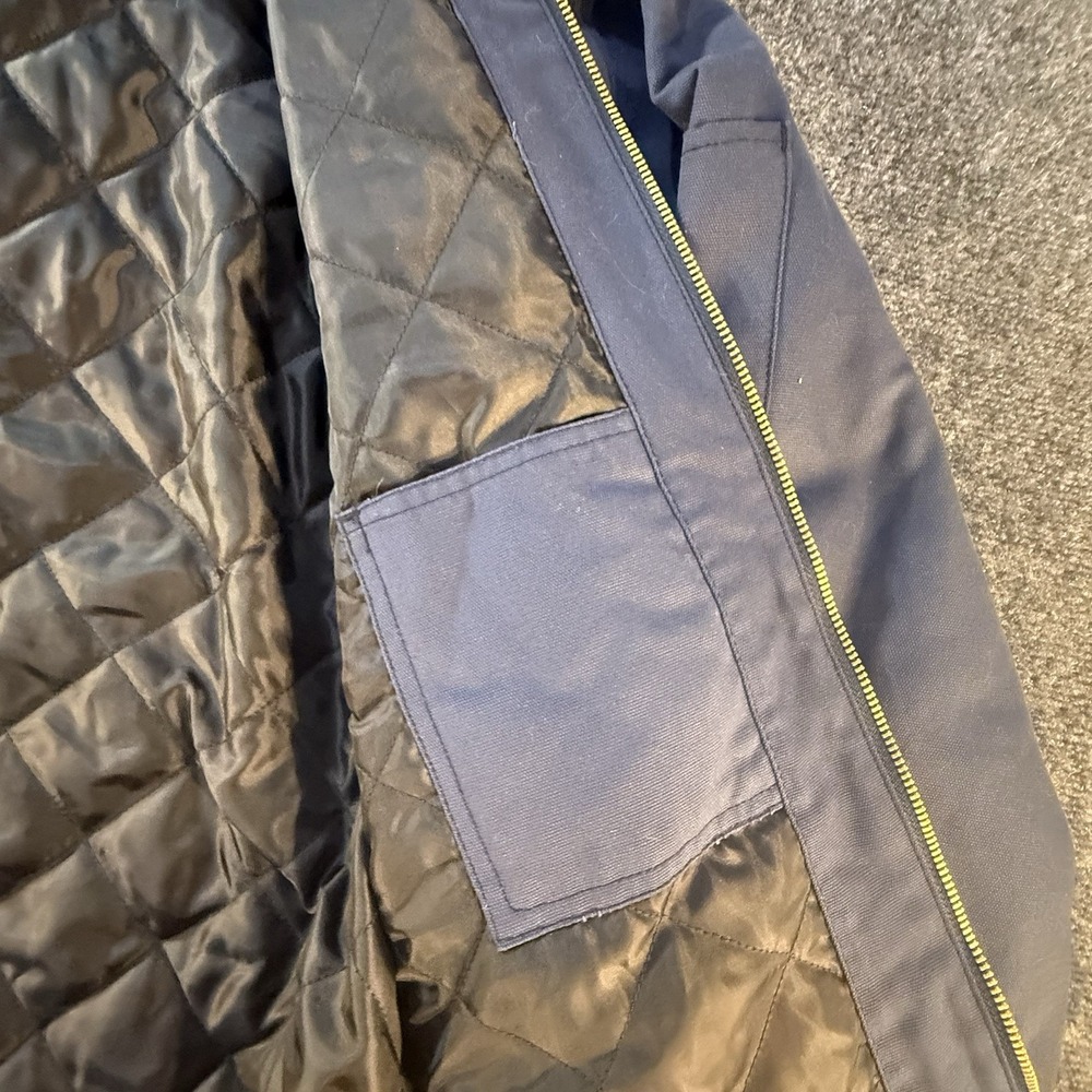 Dickies Quilt Lined Canvas Jacket Mens XL Navy Relaxed Fit NWT NJ309NV - Picture 9 of 16